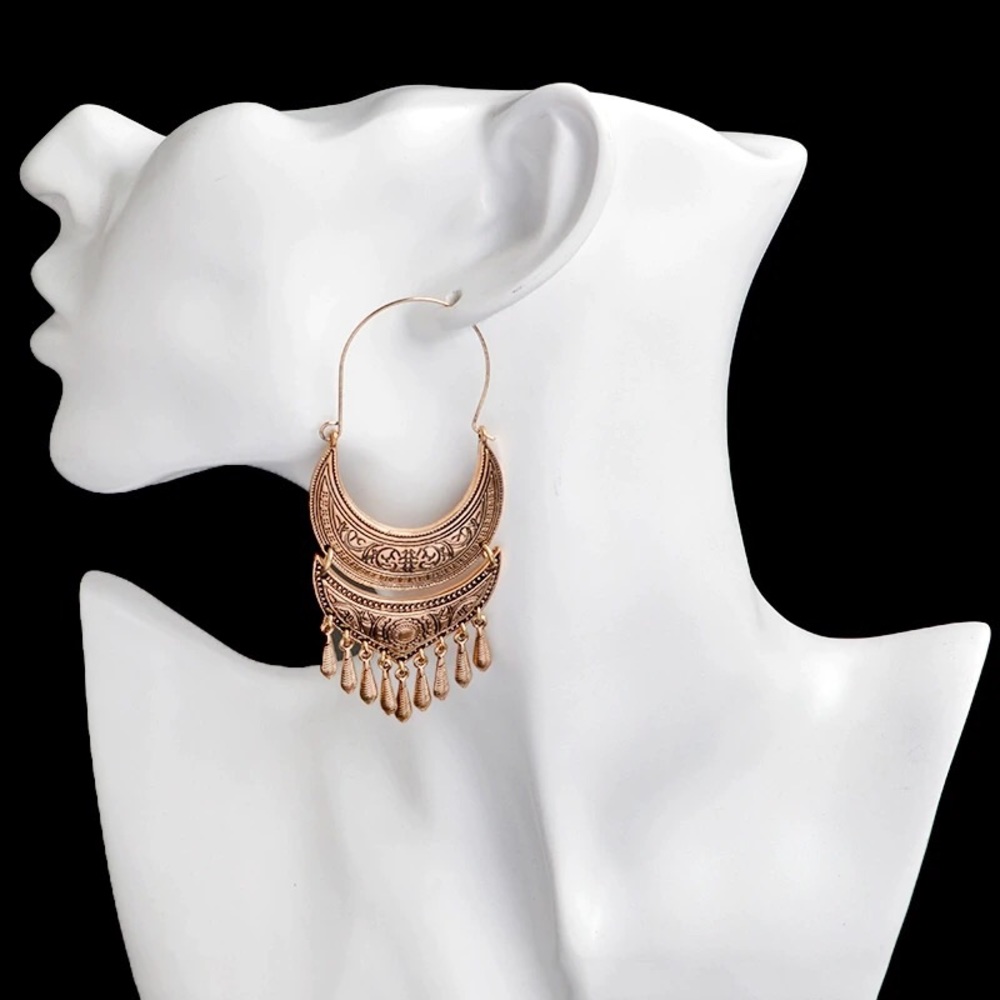 Ethic Silver Earrings - Picture 1 of 2